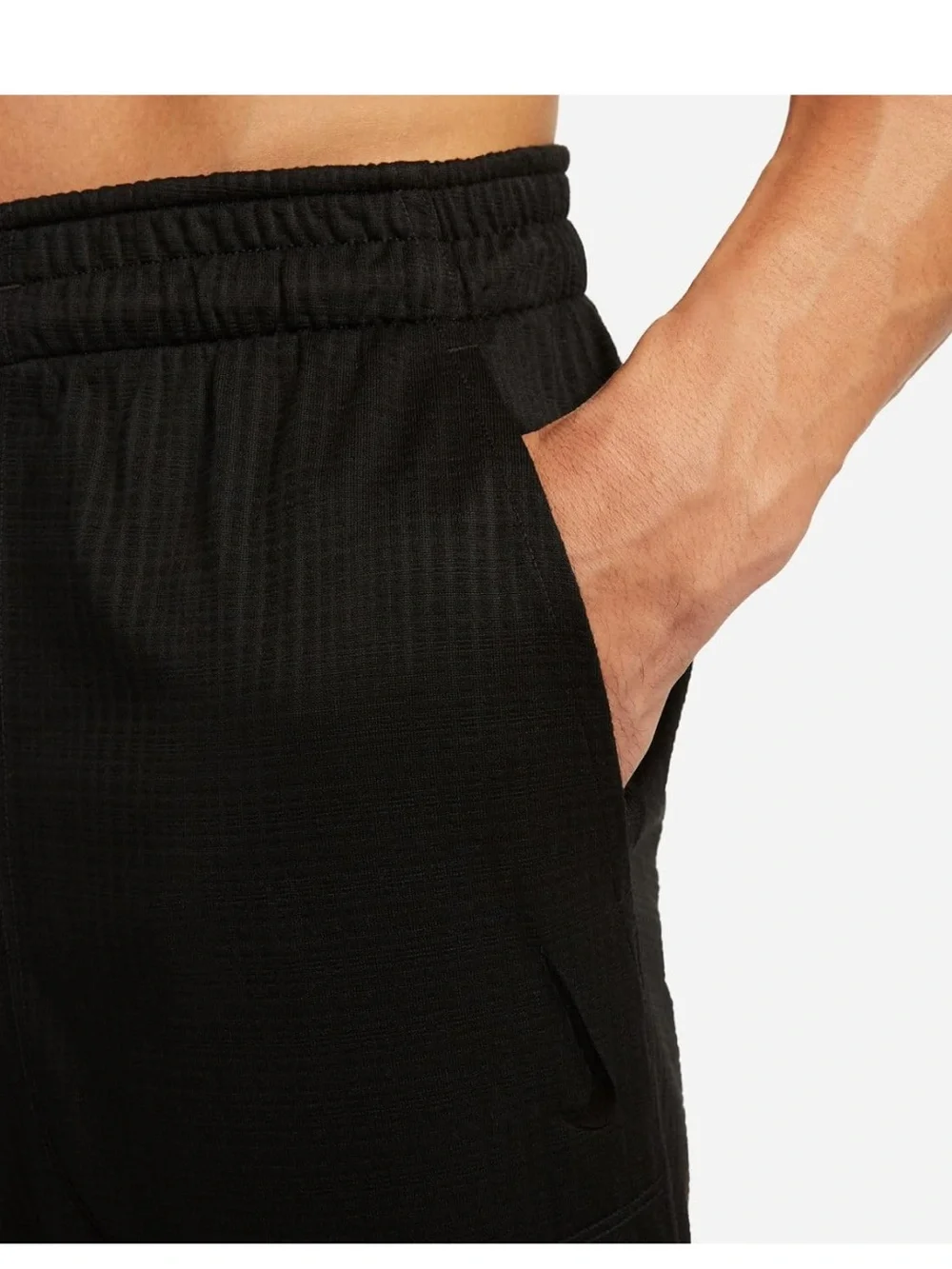 Nike Men's Yoga Dri-Fit TrainerTaperd Pants Black 2XL